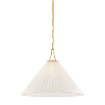 Merida One Light Pendant in Aged Brass (428|H1076701L-AGB)