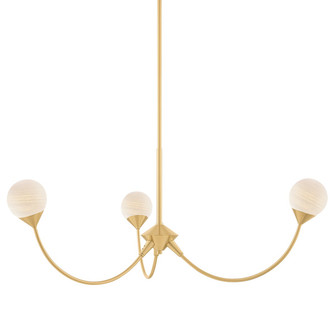 Natasha LED Chandelier in Aged Brass (428|H1051803-AGB) Natasha LED Chandelier in Aged Brass (428|H1051803-AGB)