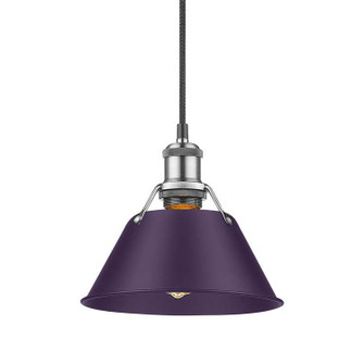 Orwell One Light Pendant in Pewter (62|3306-S PW-EP)
