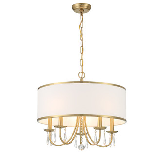Adalynn Five Light Chandelier in Vibrant Gold (60|ED0662205VG)