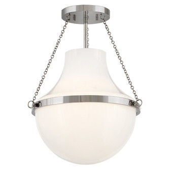 Collins LED Semi-Flush Mount in Polished Nickel (13|46891PN)