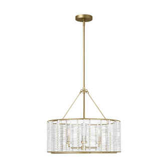 Winslow Three Light Chandelier in Powder-Coated Brass (454|TFC1163PCB)