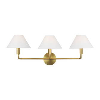 Colfax Three Light Wall Sconce in Burnished Brass (454|SLW1023BBS) Colfax Three Light Wall Sconce in Burnished Brass (454|SLW1023BBS)