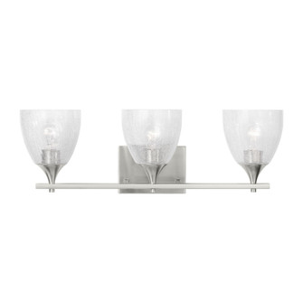 Toffino Three Light Vanity in Brushed Nickel (454|DJV1023BSCKG)
