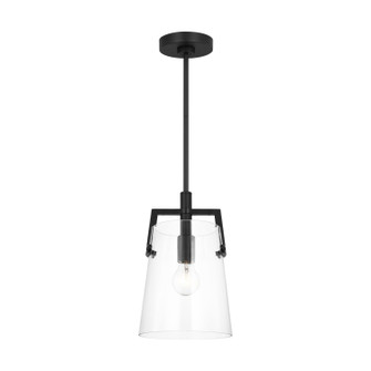 Crofton One Light Pendant in Midnight Black (454|DJP1261MBK)