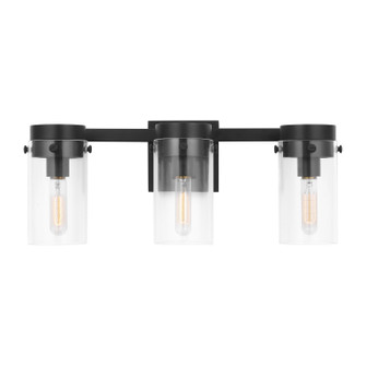 Garrett Three Light Vanity in Aged Iron (454|CW1003AI)