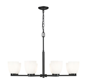 Naya Eight Light Chandelier in Matte Black (224|7518-8MB)