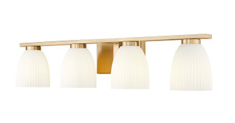 Naya Four Light Vanity in Modern Gold (224|7518-4V-MGLD)