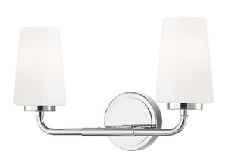 Montford Two Light Vanity in Chrome (224|7005-2V-CH)