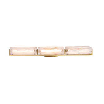 Mingle LED Bath Fixture in Satin Brass (137|531B03SB)
