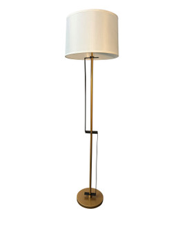 Lyndon LED Floor Lamp in Heritage Gold/Black (30|LY704-HGBLK)