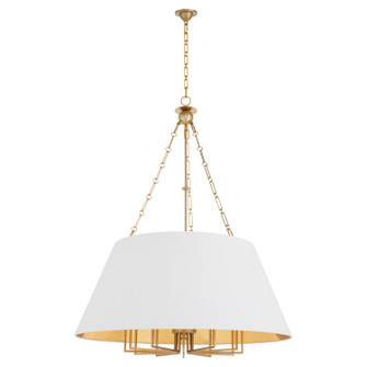 Karnes 12 Light Pendant in Aged Brass (19|8562-12-80)
