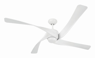 Venn 58'' Indoor/Outdoor Ceiling Fan 58'' Ceiling Fan in White (46|VNN58W4)