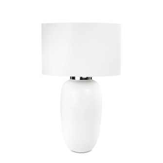 Kyoto One Light Table Lamp in White (400|13-1705WT)