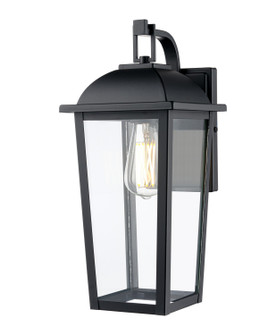Houston One Light Outdoor Wall Lantern in Powder Coated Black (59|6301-PBK)