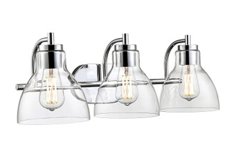 Knightsdale Three Light Vanity in Chrome (59|6203-CH)