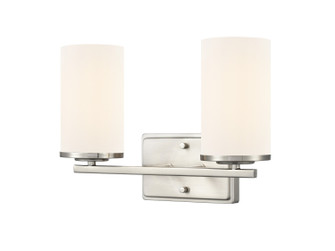 Verlana Two Light Vanity in Brushed Nickel (59|2702WG-BN) Verlana Two Light Vanity in Brushed Nickel (59|2702WG-BN)