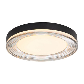 Ondulada LED Flush Mount in Sand Black (62|9518-16 SNB-SMK)