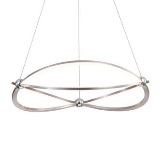 Spirale LED Chandelier in Satin Nickel (62|7916-24 SNC)