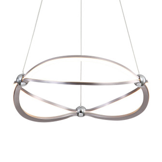 Spirale LED Chandelier in Satin Nickel (62|7916-19 SNC)
