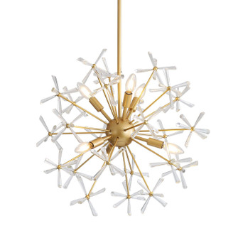 Dandelion Six Light Pendant in Matte Gold (62|4502-24 GLD)