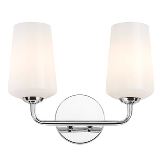 Celino Two Light Bath & Vanity in Polished Chrome (54|P300543-015)