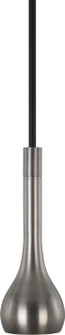 Axis One Light Pendant in Blackened Antique Nickel w/Matte Black (165|D2134)