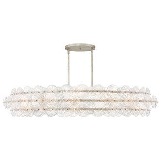 Rene LED Chandelier in Glacial (138|FR30125GG)