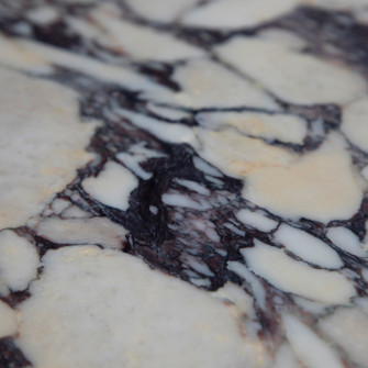 Cain Side Table in Cerused Light Natural|Antique Brass (550|SCH-175767)