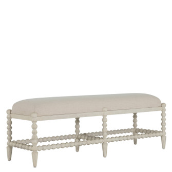 Jennifer Bench in Sesame White|White Linen (550|SCH-175600)