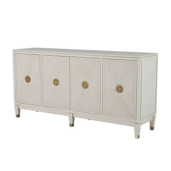 Strella Cabinet in Stainless Champagne|Cerused White (550|SCH-168190)
