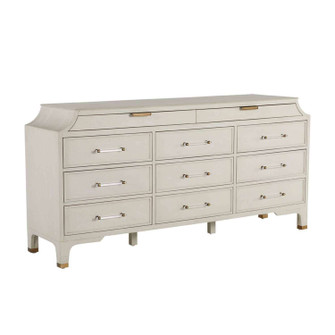 Alexandra Dresser in Cerused White|Stained Brass|Light Gray Painted (550|SCH-166295) Alexandra Dresser in Cerused White|Stained Brass|Light Gray Painted (550|SCH-166295)