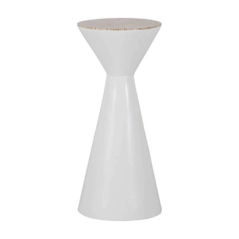 Essie Drinking Table in Natural Rattan|Painted White (550|SCH-166225)