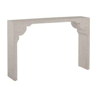 Dorry Console Table in White Seagrass (550|SCH-165030)