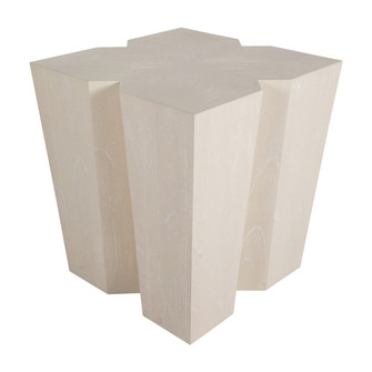 Arthur Side Table in Cerused White (550|SCH-170230)