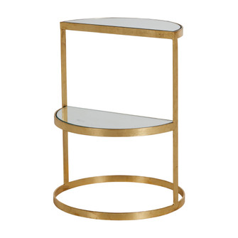 Emmanuel Side Table in Royale Leaf/Antique Mirror (550|SCH-169180)