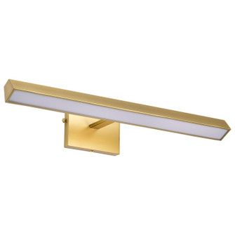 Mila LED Picture Light in Vintage Brass (72|62-2342)