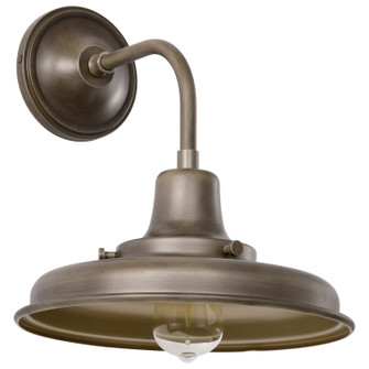 Morris One Light Outdoor Wall Lantern in Burnished Bronze (72|60-8571)