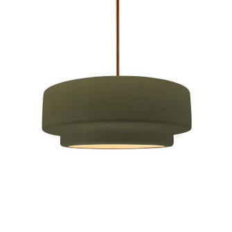 Radiance Collection One Light Pendant in Brushed Brass (102|CER-6540-MGRN-BRSS-RIGID)
