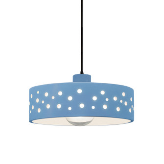 Radiance Collection One Light Pendant in Matte Black (102|CER-6467-SKBL-MBLK-BKCD)
