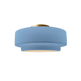Radiance Collection One Light Semi-Flush Mount in Brushed Brass (102|CER-6360-SKBL-BRSS)