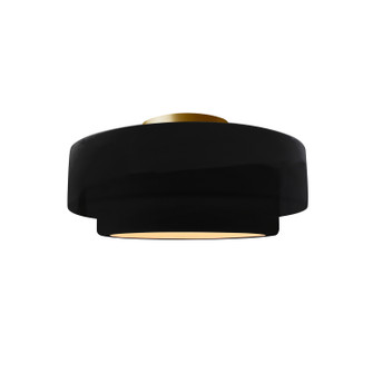 Radiance Collection One Light Semi-Flush Mount in Brushed Brass (102|CER-6360-BKMT-BRSS)
