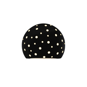 Ambiance Collection One Light Wall Sconce (102|CER-5797-BLK)