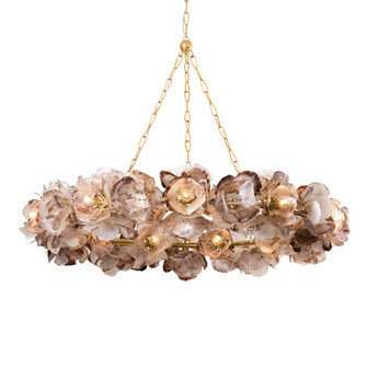 Galle 20 Light Chandelier in Vintage Gold Leaf (68|543-54-VGL)