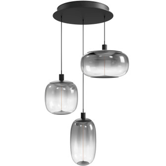 Monaco One Light Pendant in Black (192|HF9173-BK)