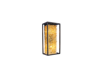 Soho Two Light Wall Sconce in Dark Bronze w/Natural Citrine Nuggets (192|HF9002-DBZ) Soho Two Light Wall Sconce in Dark Bronze w/Natural Citrine Nuggets (192|HF9002-DBZ)