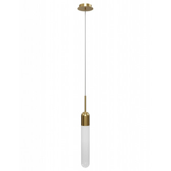 Tribeca One Light Pendant in Aged Brass (192|HF7400-AB)