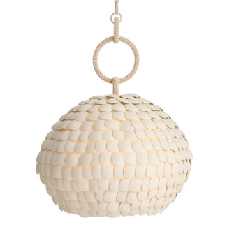 Ramya One Light Pendant in White (314|DMS24)