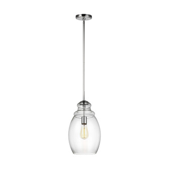 Marino One Light Pendant in Chrome (1|P1484CH)