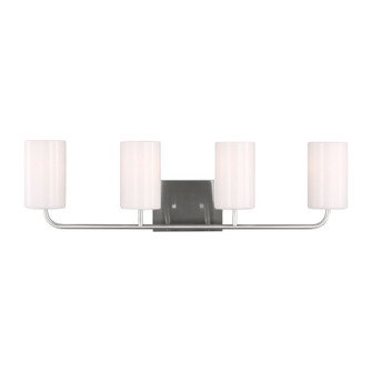 Rhett Four Light Vanity in Brushed Steel (1|GLV1004EN3/BS)